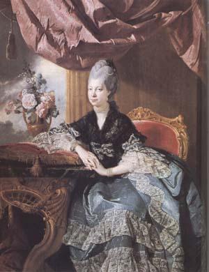 Johann Zoffany Queen Charlotte (mk25) France oil painting art